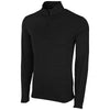 Greg Norman Men's Black Heather Utility 1/4 Zip Pullover