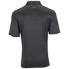 Greg Norman Men's Black Microlux Cart Print Polo