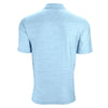 Greg Norman Men's Blue Mist Heather Play Dry Solid Polo