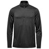 Stormtech Men's Black Milano Quarter Zip Pullover