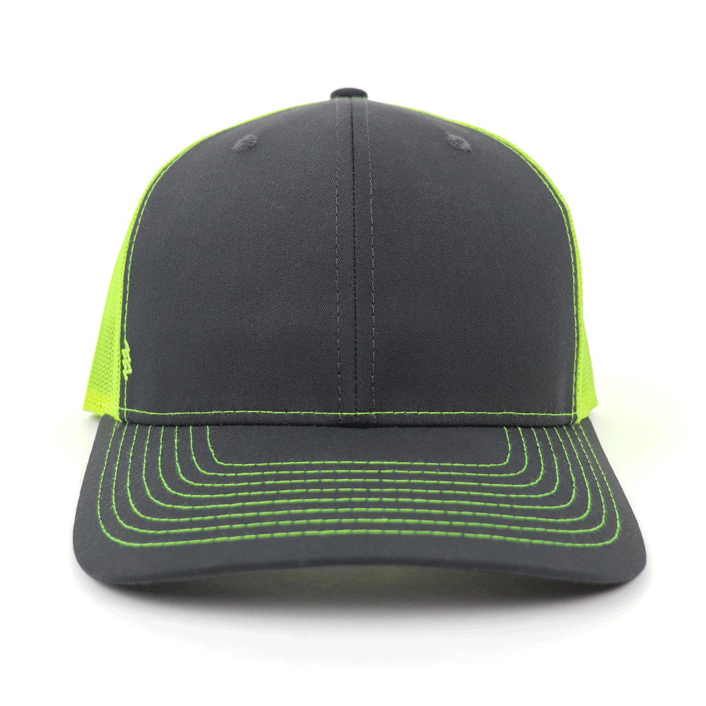 48-Hour Zusa High Vis/Charcoal Open Road Trucker Cap