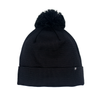 Zusa Black Hyland Knit Beanie