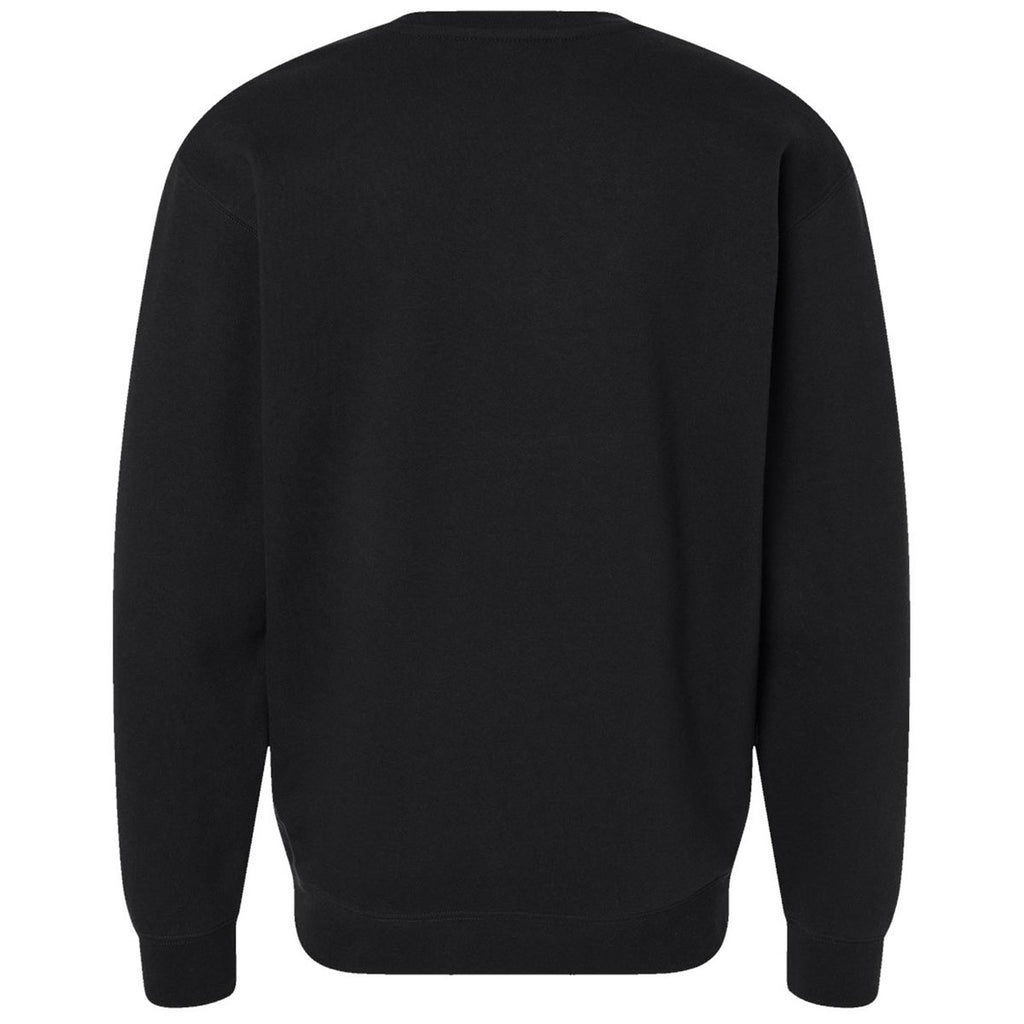 Independent Trading Co. Men's Black Heavyweight Crewneck Sweatshirt