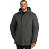 Port Authority Men's Grey Smoke Latitude Waterproof Heavyweight Parka