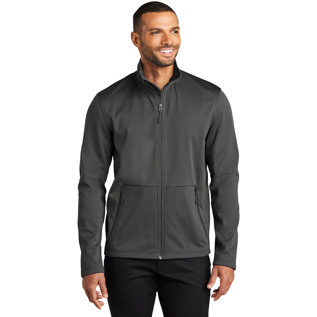 Port Authority Men's Smoke Grey Flexshell Jacket