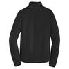 Port Authority Men's Deep Black Active 1/2-Zip Soft Shell Jacket