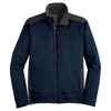 Port Authority Men's Navy/Graphite Two-Tone Soft Shell Jacket