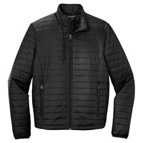 Port Authority Men's Deep Black Packable Puffy Jacket