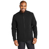 Port Authority Men's Deep Black Collective Tech Soft Shell Jacket