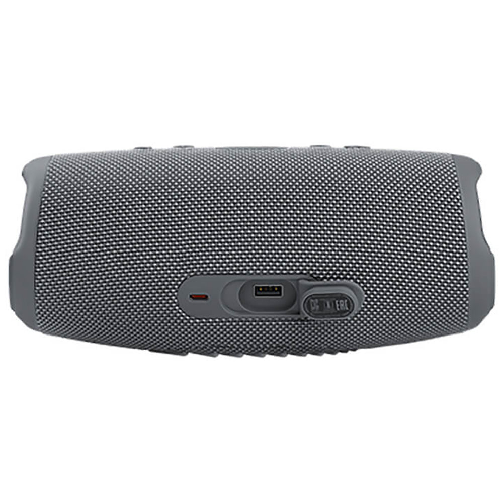 JBL Grey Charge 5 Portable Waterproof Speaker With Powerbank