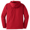 Sport-Tek Men's True Red/White Colorblock Raglan Anorak