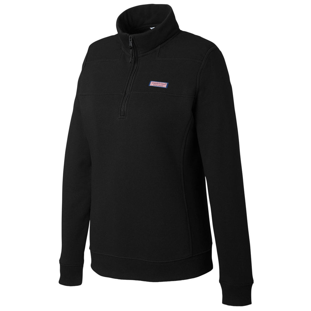 Vineyard Vines Women's Jet Black Collegiate Shep Shirt