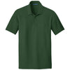 Port Authority Men's Deep Forest Green Core Classic Pique Pocket Polo