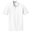 Port Authority Men's White Core Classic Pique Polo