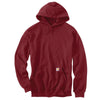 Carhartt Men's Dark Red Midweight Hooded Sweatshirt