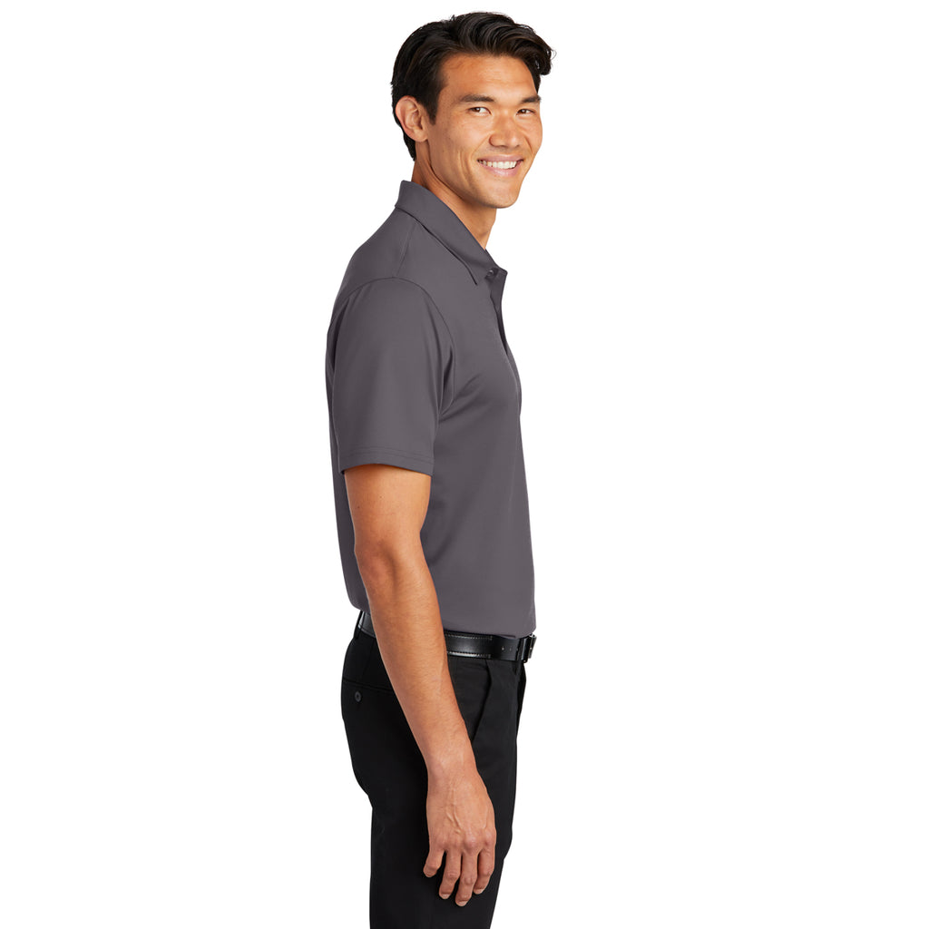 Port Authority Men's Graphite Performance Staff Polo