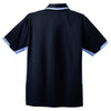 Port Authority Men's Navy/Blue Lake Dry Zone Colorblock Ottoman Polo