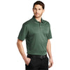 Port Authority Men's Green Glen Heather Heathered Silk Touch Performance Polo