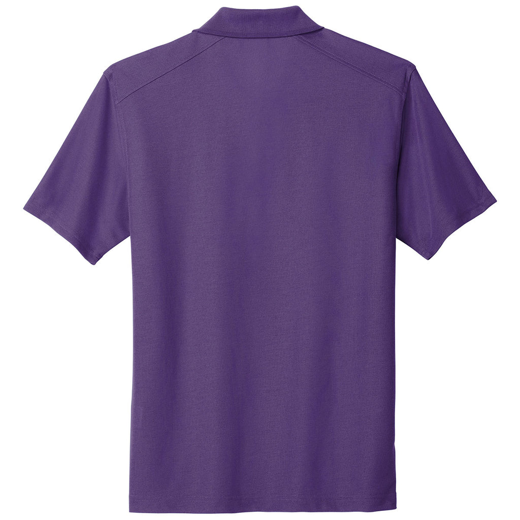 Port Authority Men's Majestic Purple EZPerformance Pique Polo