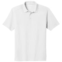 Port Authority Men's White EZPerformance Pique Polo