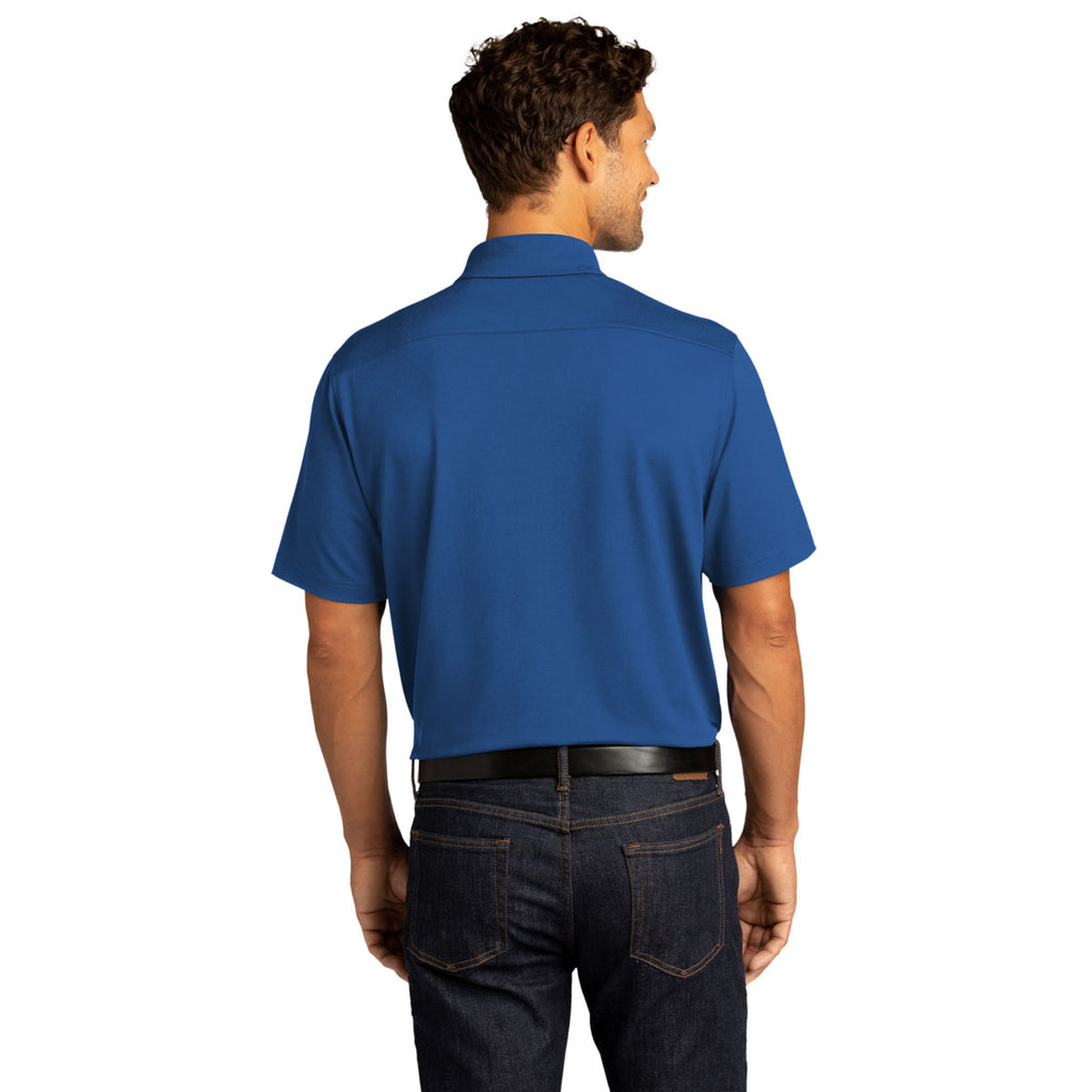 Port Authority Men's True Blue City Stretch Polo