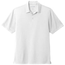 Port Authority Men's White UV Choice Pique Polo