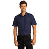 Port Authority Men's True Navy SuperPro React Polo