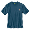 Carhartt Men's Stream Blue Workwear Pocket S/S T-Shirt