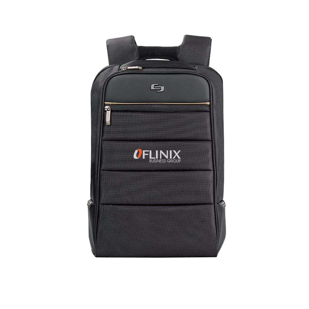 Solo Black Transit Backpack