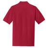 Port & Company Men's Red Ring Spun Pique Polo