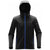 Stormtech Men's Black/Azure Blue Orbiter Softshell Hoody