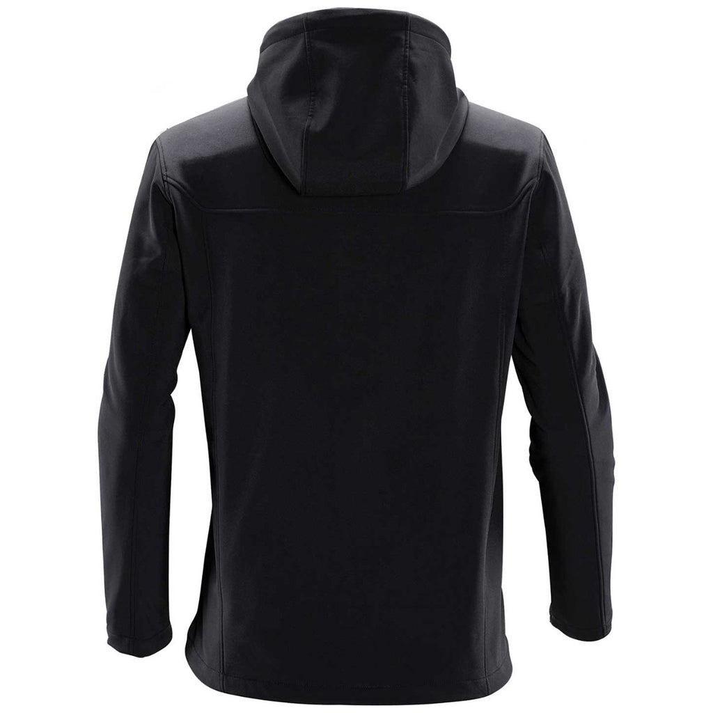 Stormtech Men's Black/Dolphin Orbiter Softshell Hoody