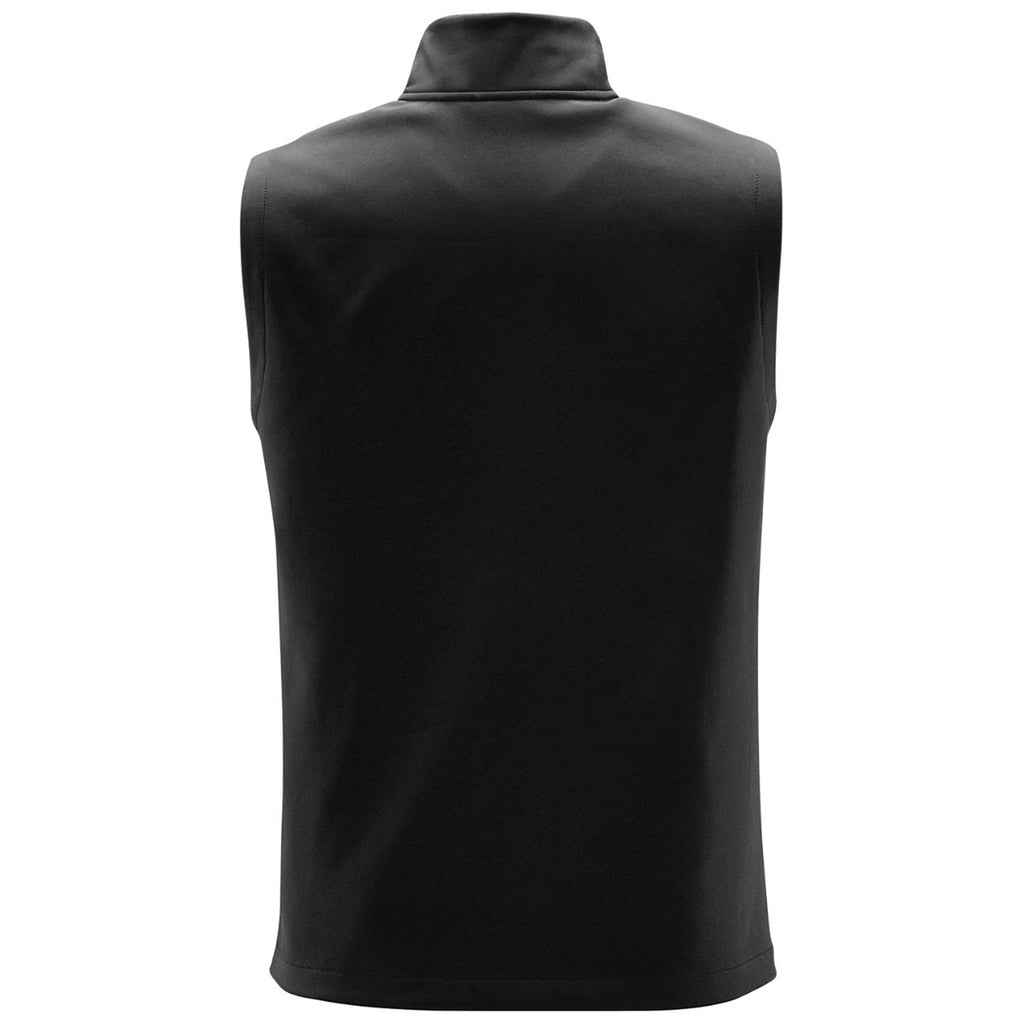 Stormtech Men's Black/Dolphin Orbiter Softshell Vest