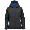 Stormtech Women's Black/Azure Blue Orbiter Insulated Softshell