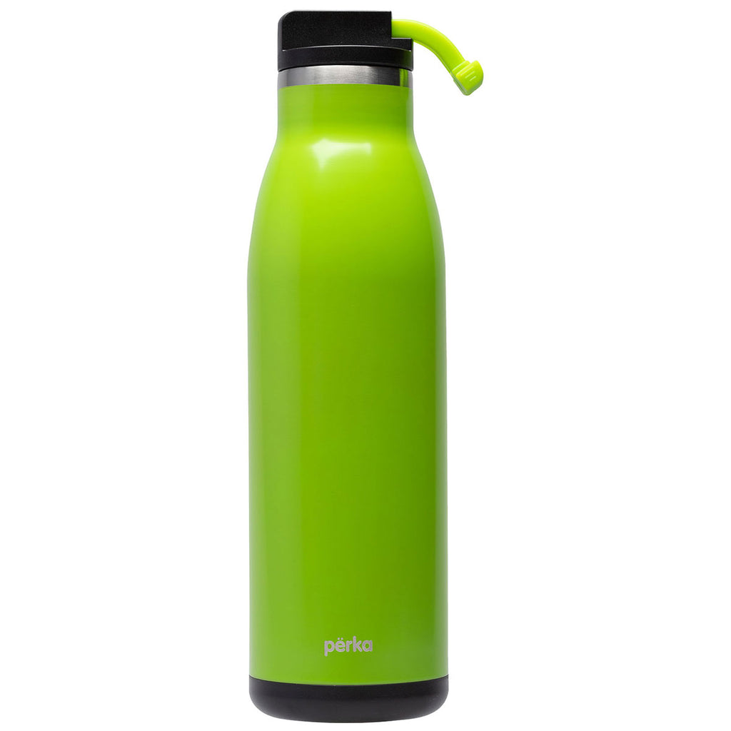 Perka Lime Granada 17 oz. Double Wall, Stainless Steel Water Bottle