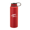 Sovrano Red Sediento 40 oz. Steel Vacuum Water Bottle