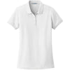 Port Authority Women's White Core Classic Pique Polo