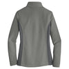 Port Authority Women's Deep Smoke/Battleship Grey Colorblock Value Fleece Jacket