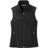 Port Authority Women's Black Core Softshell Vest