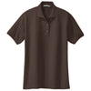 Port Authority Women's Coffee Bean Silk Touch Polo