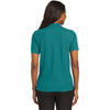 Port Authority Women's Teal Green Silk Touch Polo