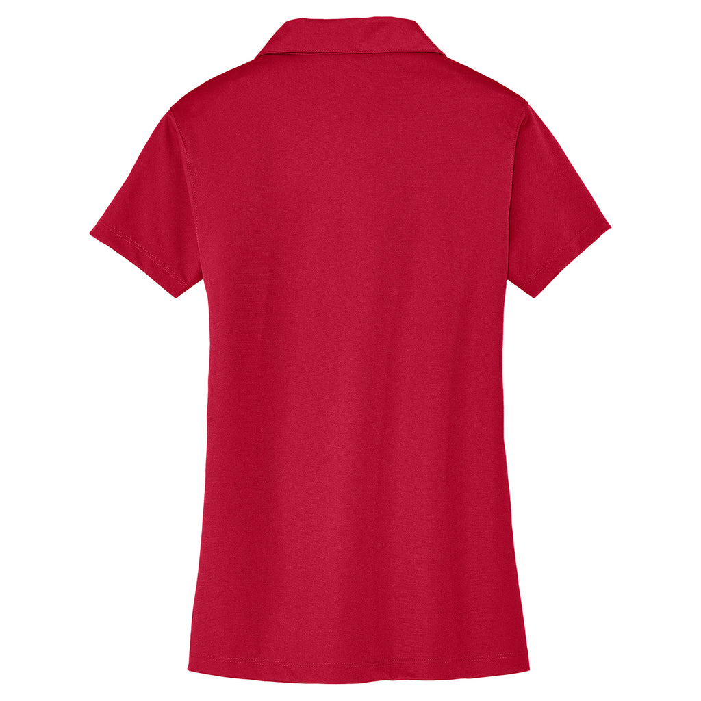 Port Authority Women's Rich Red Tech Pique Polo