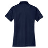 Port Authority Women's True Navy Performance Jacquard Polo