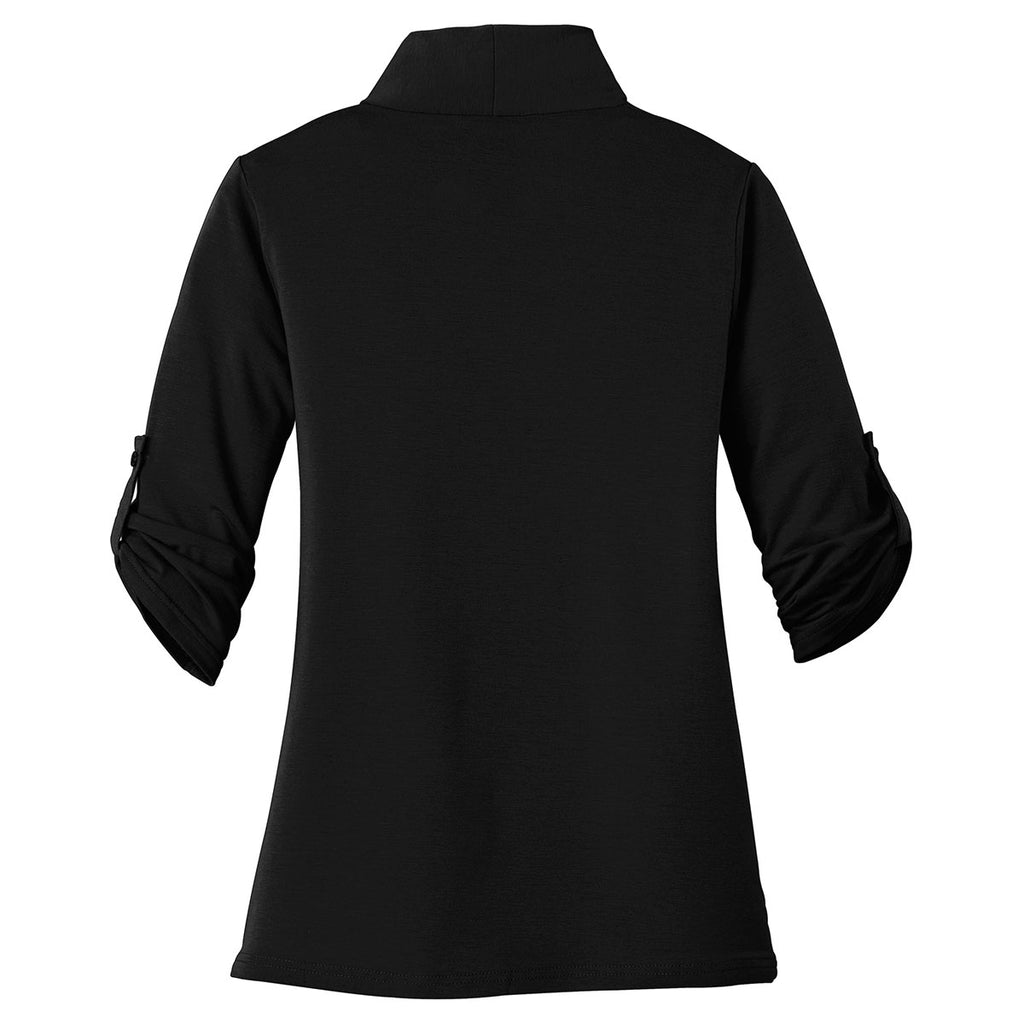 Port Authority Women's Black Concept Shrug