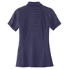 Port Authority Women's Purple/Dress Blue Navy Fine Stripe Performance Polo