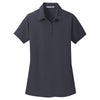 Port Authority Women's Battleship Grey Dimension Polo