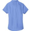 Port Authority Women's Ultramarine Blue Short Sleeve SuperPro Twill Shirt