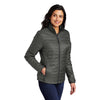 Port Authority Women's Sterling Grey/ Graphite Packable Puffy Jacket