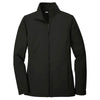 Port Authority Women's Deep Black Collective Soft Shell Jacket