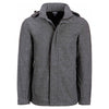 Landway Men's Dark Ash Uptown Textured Soft Shell